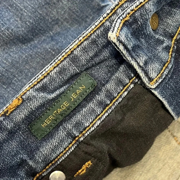 Lauren Ralph Lauren Heritage Straight Leg Jeans Women's Size 12 - Picture 6 of 11